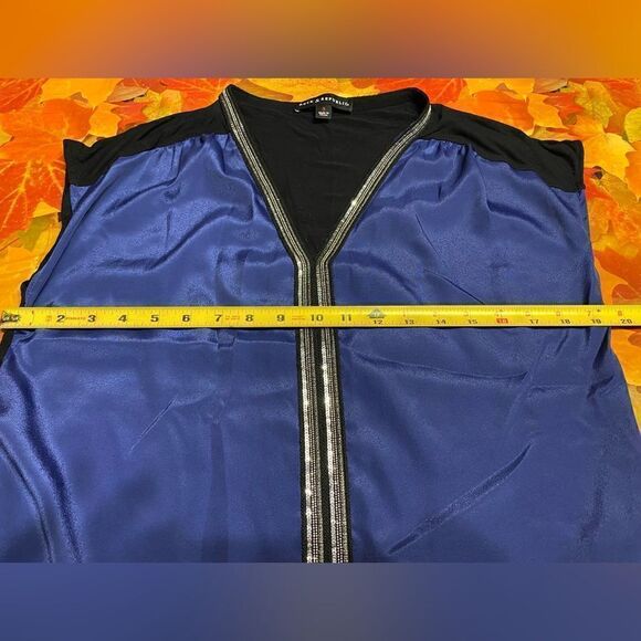 🌺3 for $30🌺Rock & Republic Brand, Women’s Sleeveless Shirt. Size SM. (S70) - Picture 4 of 4